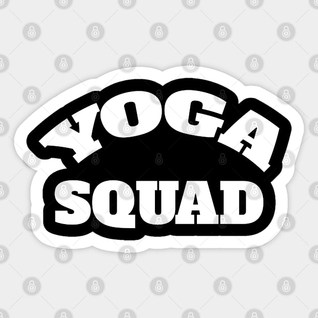 Yoga Squad Sticker by madeinchorley